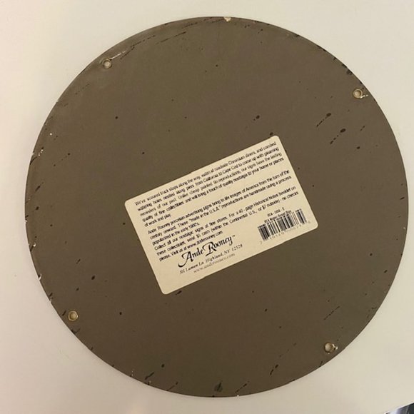 Ande Rooney RCA Nipper Master's Voice Vintage Metal Advertising Sign Mint Condit - Picture 3 of 4